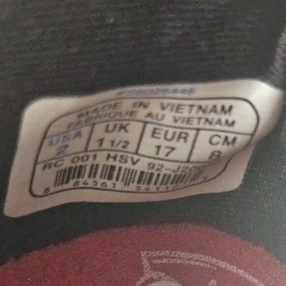 Reebok Classic Infant Shoes Size 2 High Top Soft Sole Sneakers NWOT Lace Up - Picture 2 of 10